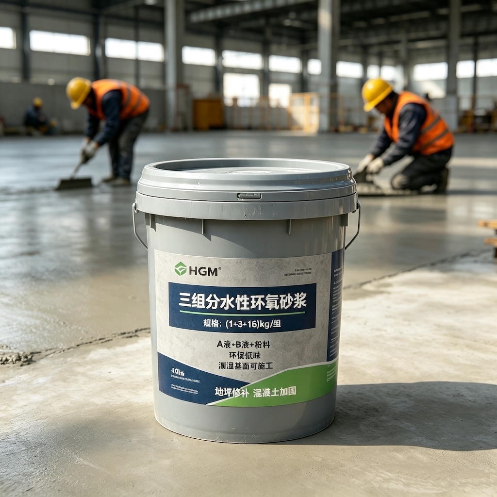 山阴三组份水性环氧砂浆
